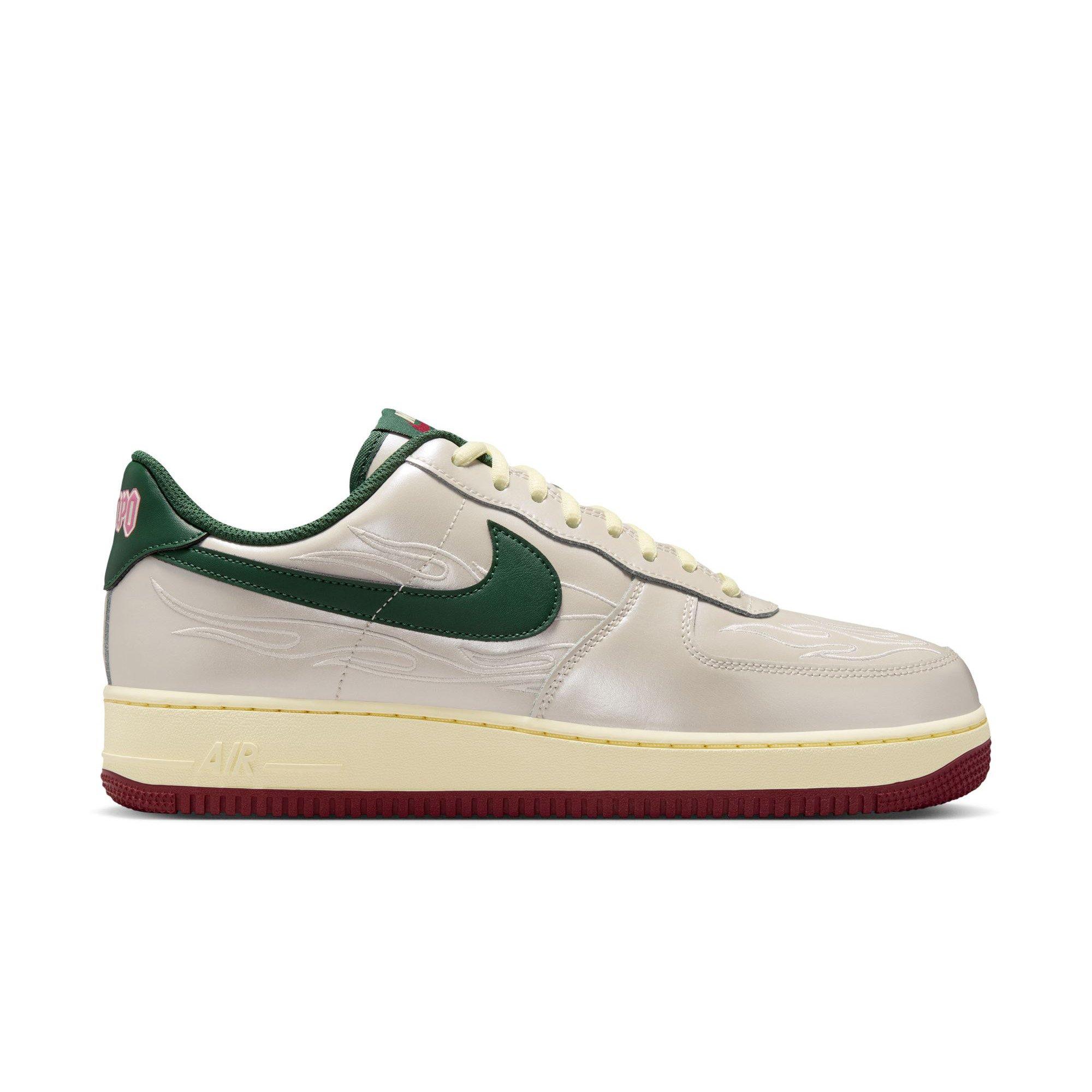 Nike Air Force 1 '07 LV8 "Phantom/Fir/Alabaster/Team Red Men's Shoe - SAIL